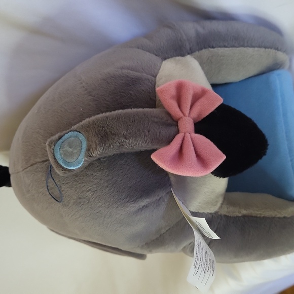 Disney Store Eeyore Plush Holding photo frame Detachable Tail 11" - Picture 14 of 16